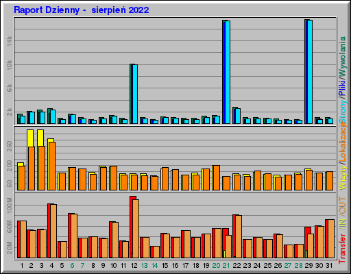 Raport Dzienny - sierpieĹ 2022 Raport Dzienny - sierpieĹ 2022