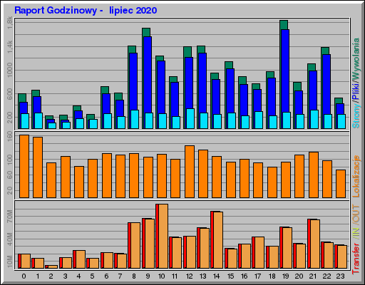 Raport Godzinowy - lipiec 2020 Raport Godzinowy - lipiec 2020